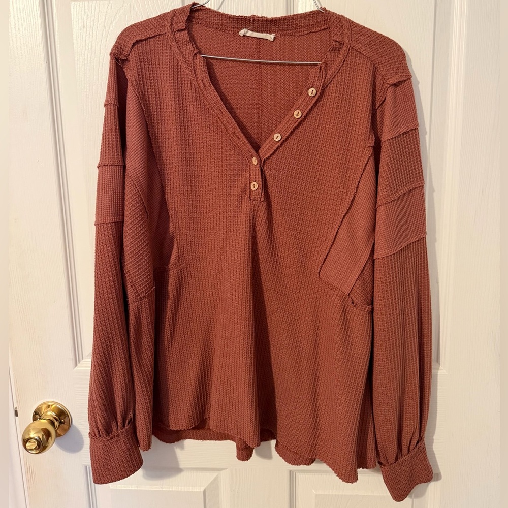 Women's Burgandy Sweater
